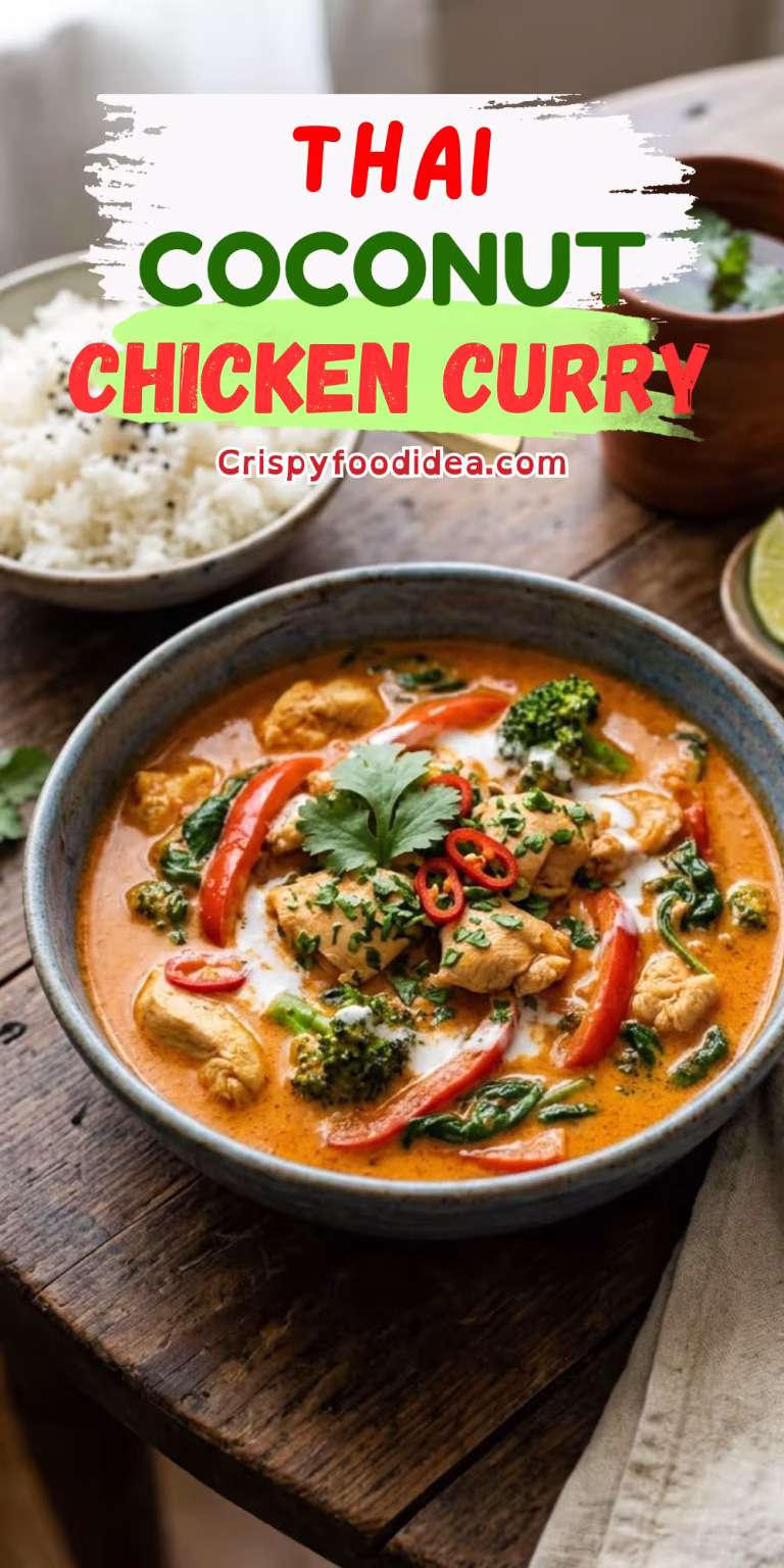 coconut thai chicken curry
