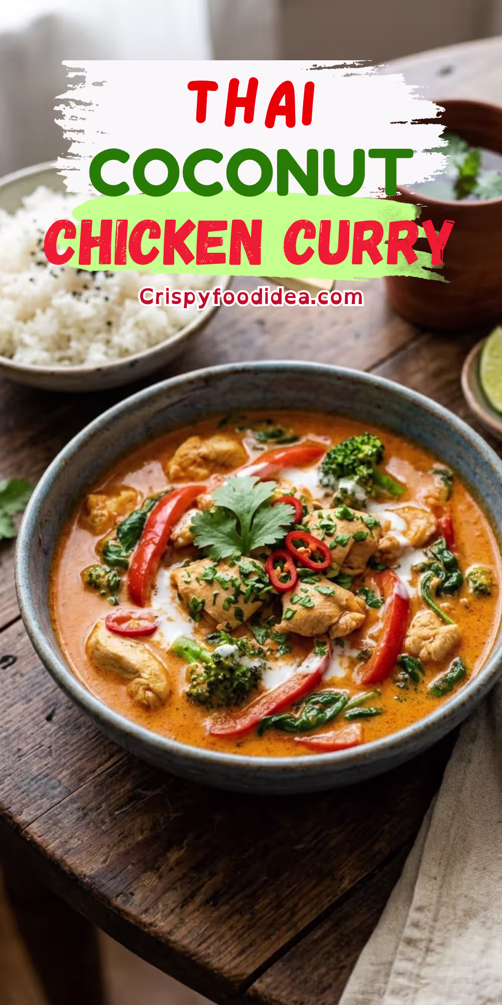 coconut thai chicken curry